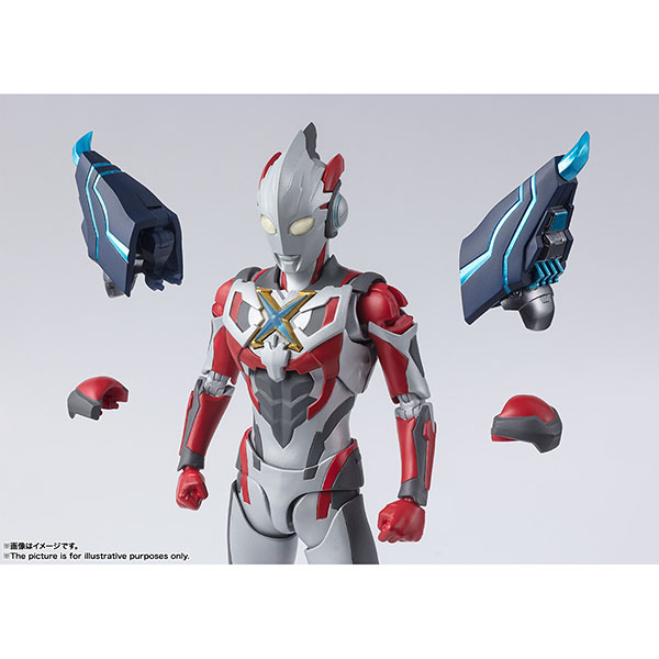 BANDAI 萬代 | S.H.Figuarts SHF 超人力霸王 | 奧特曼X&哥摩拉裝甲 | 再販 | 全新未拆 