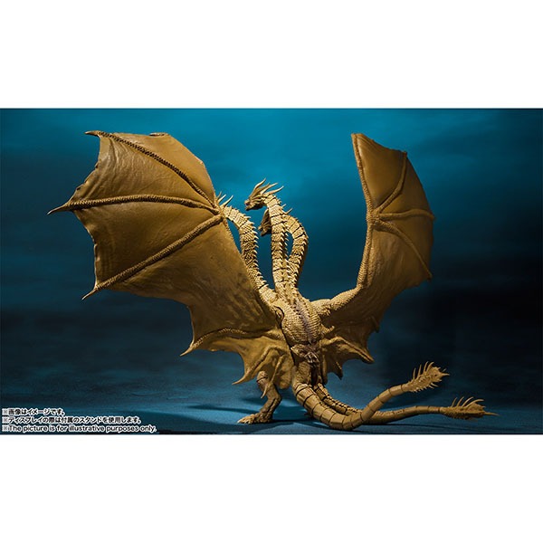 BANDAI 萬代 | 代理版 S.H.MonsterArts | SHM 王者基多拉 (2019) 全新未拆 