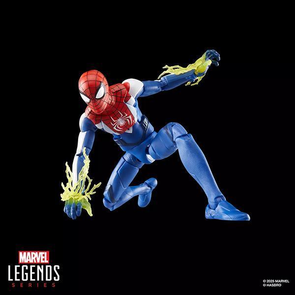 HASBRO 孩之寶 | Marvel Legends | 漫威 | 電玩 | Spider-Man 2 蜘蛛人 | Miles Morales Upgraded Suit Style 邁爾斯 ·摩拉斯（升級版戰衣 ） 高約15公分 | 可動完成品 | 全新未拆 | 現貨 