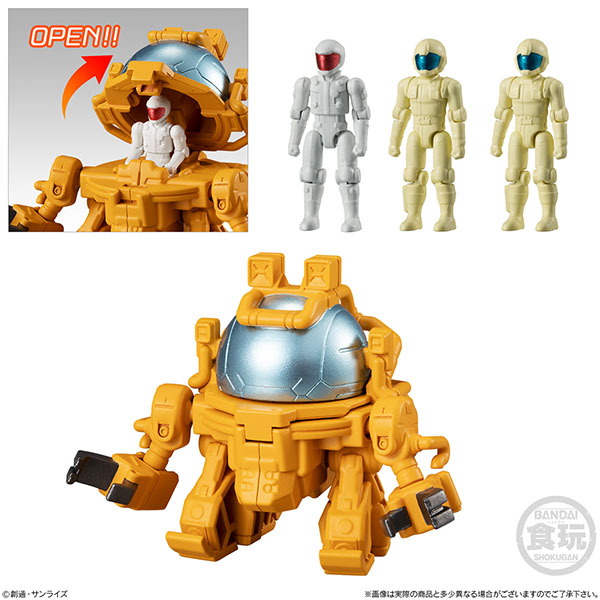 BANDAI 萬代 | 機動戰士鋼彈 | 微型戰場 | 第四彈 | 盒玩 | 全5種 | 1中盒10入 