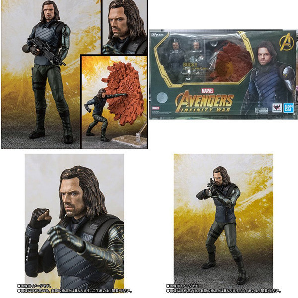 BANDAI 萬代 | S.H.Figuarts SHF 復仇者聯盟3 無限之戰 | 酷寒戰士 | 巴奇&魂 EFFECT IMPACT 復仇者聯盟3,巴奇,無限之戰,酷寒戰士