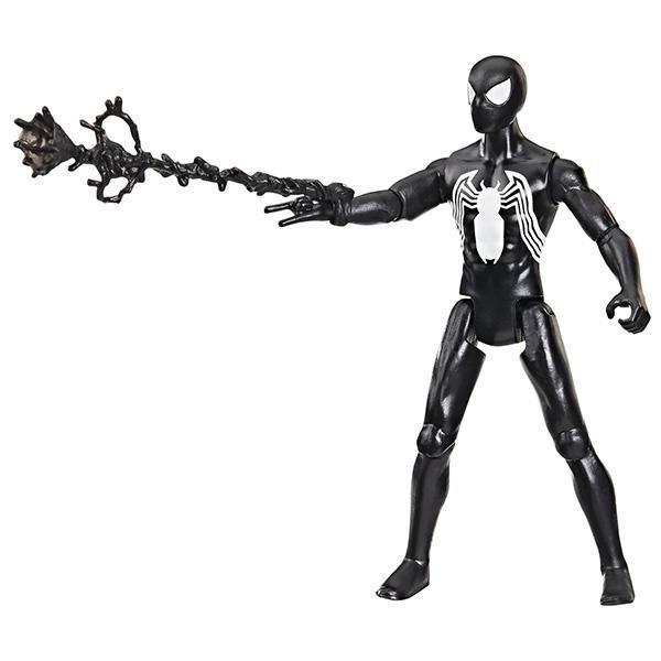 HASBRO 孩之寶 | Marvel 漫威 | 蜘蛛人 | 4吋 | 吊卡 | SYMBIOTE SUIT SPIDER-MAN 共生體 | 黑色蜘蛛人 | 高約10公分 | 可動 | 全新未拆 | 現貨 