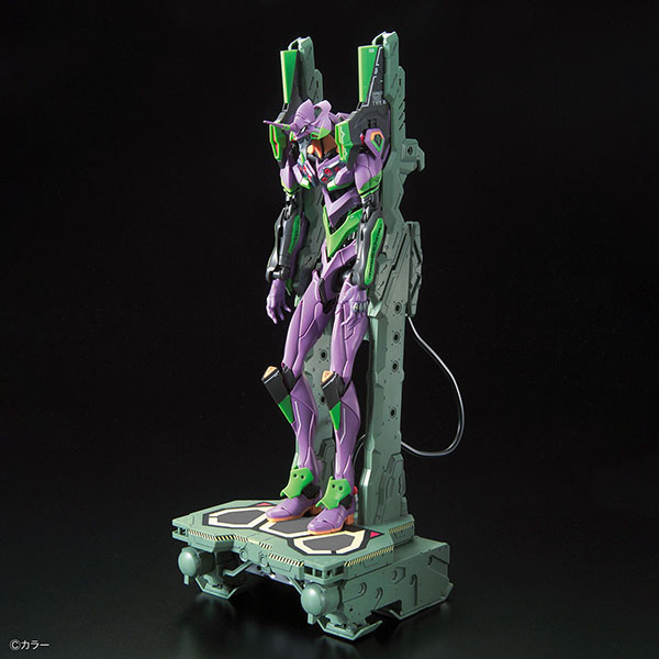 BANDAI 萬代 | RG通用人型決戰兵器 | 人造人 | EVA 初號機 | DX輸送台套組 | 組裝模型  