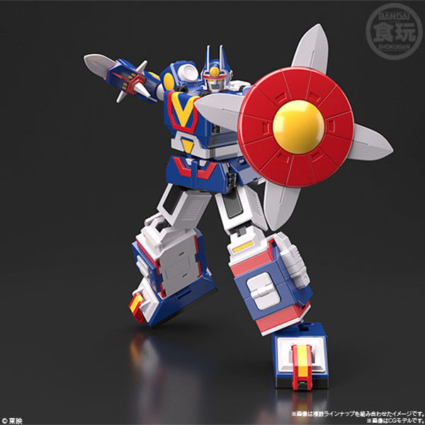 BANDAI 萬代 | SUPER MINIPLA 太陽戰隊 | 太陽合體 | 太陽火神 | 組裝模型 