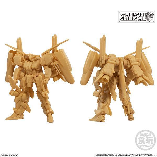 BANDAI 萬代 | 機動戰士鋼彈 | GUNDAM ARTIFACT 01 第1彈 | 含:Hi-ν、Ex-S鋼彈 | 全5種 | 隨機出隱藏版版-紅色透明版 | 高約5.5公分 | 全新1中盒未拆10入販售 | 現貨 
