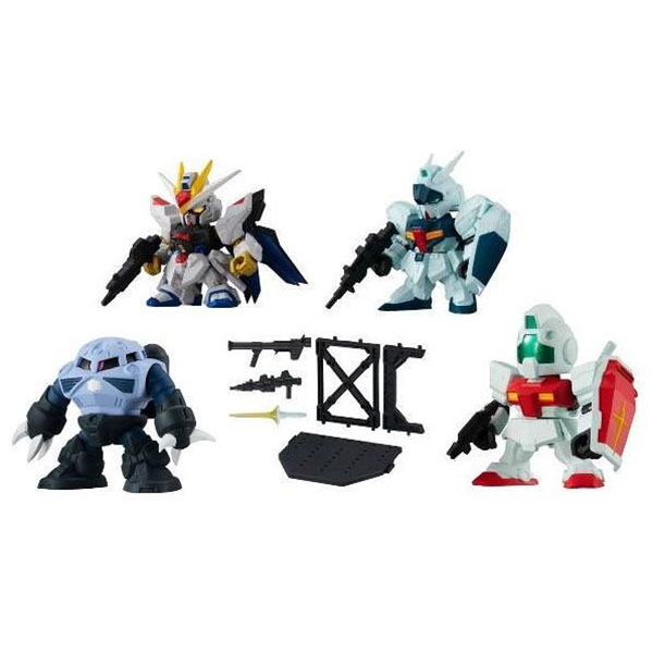 BANDAI 萬代 | 代理版 | 機動戰士鋼彈 | 扭蛋戰士 | 第十一彈 | 全六種 | 1中盒12入販售  