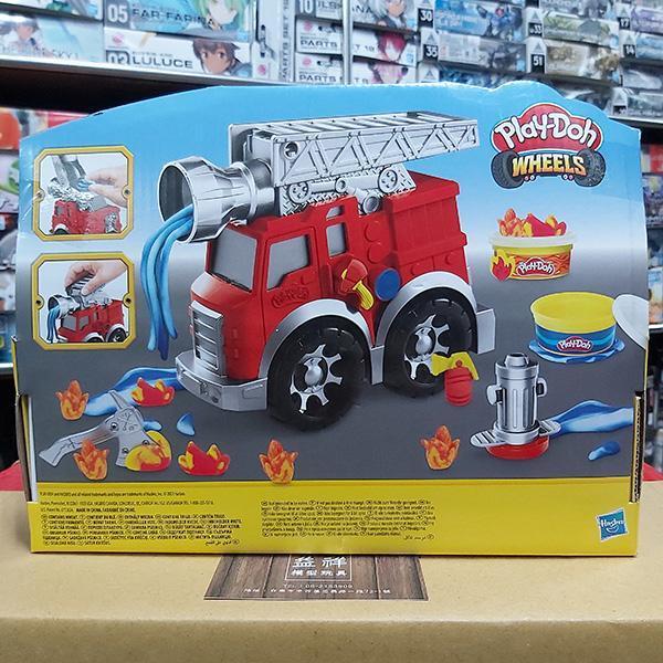 HASBRO 孩之寶 | Play-Doh 培樂多 | 安全無毒 | 黏土品牌 | 車輪系列 | 消防車遊戲組 | 全新未拆 | 現貨 