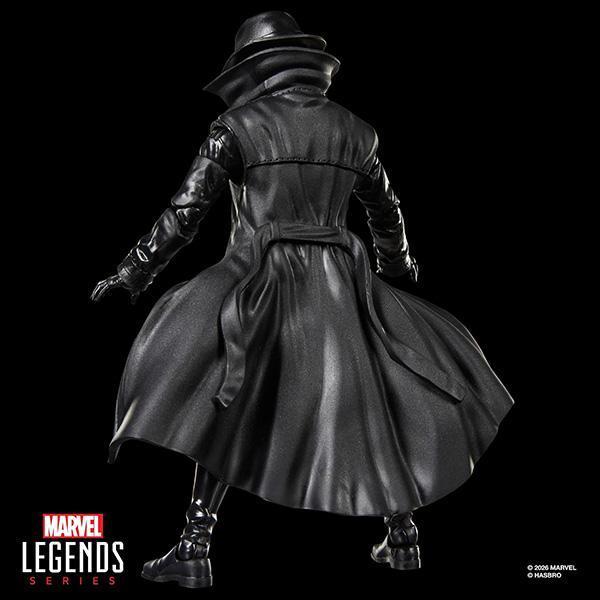 HASBRO 孩之寶 | Marvel Legends 亞馬遜限定 | 漫威蜘蛛人6吋傳奇人物復古系列 - 復古吊卡 | 暗影蜘蛛人 | Spider-Man Noir | 高約15公分 | 可動完成品 | 全新未拆 | 現貨 