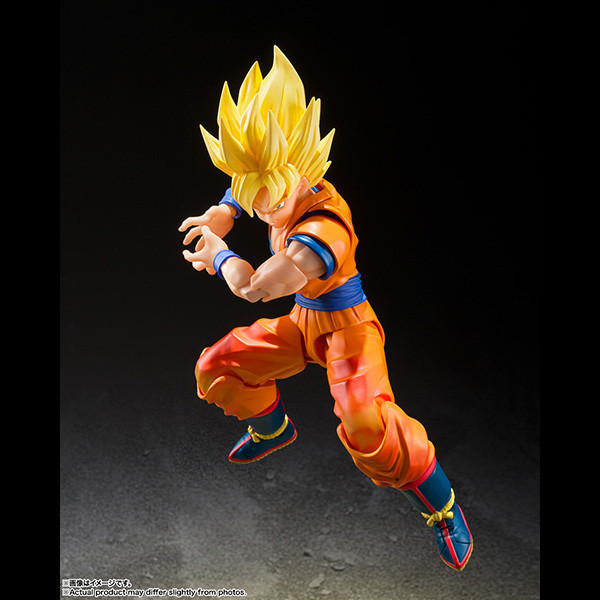 BANDAI 萬代 | S.H.Figuarts SHF 七龍珠Z 超級賽亞人 | 孫悟空 -決戰的開幕- 完全新規造形 | 臉部頭髮配件可換 | 可動完成品 | 全新未拆 | 現貨 