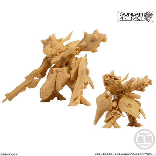 BANDAI 萬代 | 機動戰士鋼彈 | GUNDAM ARTIFACT 01 第1彈 | 含:Hi-ν、Ex-S鋼彈 | 全5種 | 隨機出隱藏版版-紅色透明版 | 高約5.5公分 | 全新1中盒未拆10入販售 | 現貨 