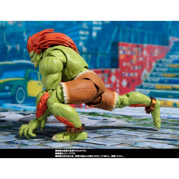 BANDAI 萬代 | 魂商店限定 | S.H.Figuarts SHF 快打旋風 | 布蘭卡 | 全新未拆 | 現貨 