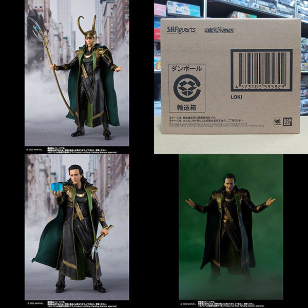 BANDAI 萬代 | S.H.Figuarts SHF 漫威 | 復仇者聯盟 | 洛基 | LOKI 可動完成品 | 全新未拆 | 現貨 復仇者聯盟3,巴奇,無限之戰,酷寒戰士