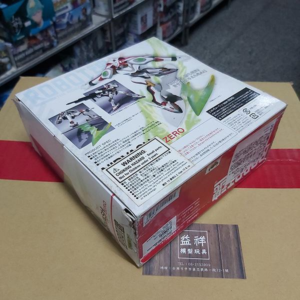 【絕版老物全新未拆】BANDAI 萬代 | ROBOT魂 #066 交響詩篇 | 尼爾瓦修零式 | type ZERO 高約12.5公分 | 可動完成品 | 盒況如圖 | 全新未拆 | 現貨 