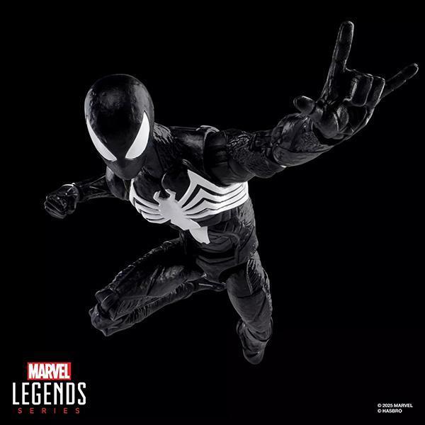 HASBRO 孩之寶 | Marvel Legends | 漫威 | 電玩 | Spider-Man 2 蜘蛛人 | Peter Parker Black Suit 彼得·帕克 (黑色戰衣/共生體戰衣/猛毒戰衣/黑化蜘蛛人) 高約15公分 | 可動完成品 | 全新未拆 | 現貨 
