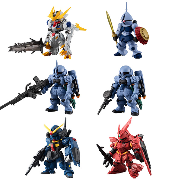 BANDAI 萬代 | 機動戰士鋼彈 | 盒玩 | FW GUNDAM CONVERGE 10週年 | 套組 | 全6種 | 一中盒6入販售 (預訂2022年1月) 