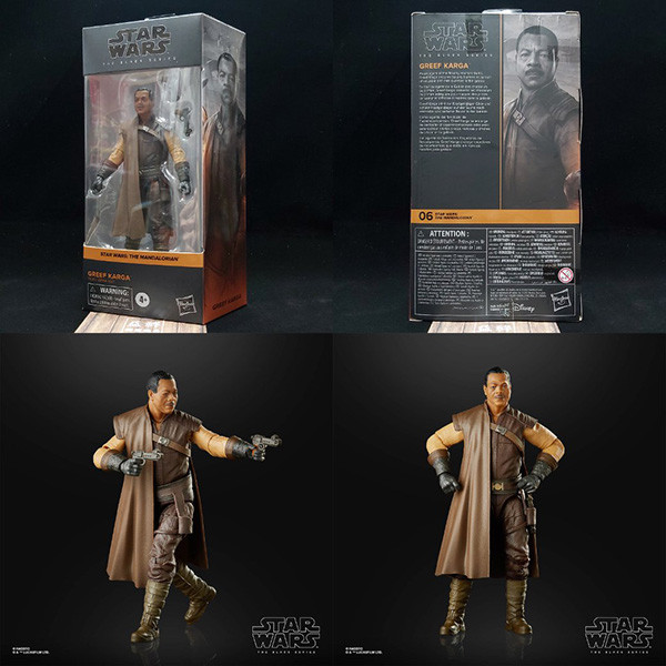 HASBRO 孩之寶 | THE BLACK SERIES 6" 黑標6吋 | Star Wars: The Mandalorian 星際大戰:曼達洛人 | GREEF KARGA 格里夫·卡加 | 全新未拆 | 現貨 
