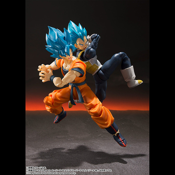 BANDAI 萬代 | S.H.Figuarts SHF 七龍珠超 | 劇場版 | 超級賽亞人之神 | 超藍 | 孫悟空-超- 再版 (預訂2022年3月) 