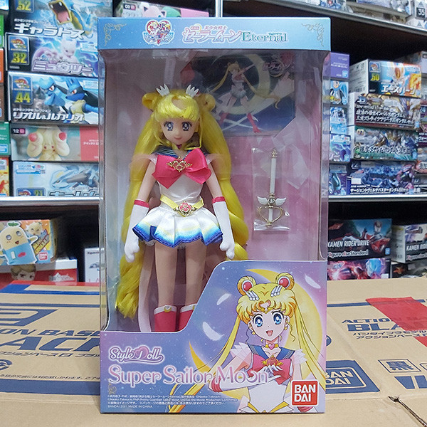 BANDAI 萬代 | 劇場版《美少女戰士SAILOR MOON Eternal》 StyleDoll Super Sailor Moon 超級水手月亮 | 月野兔玩偶 (PB商店)  初版 | 全新未拆 | 現貨 