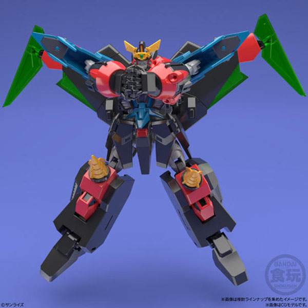 BANDAI 萬代 | 代理版 | SUPER MINIPLA 勇者王 | 第4彈 | 我王戰牙 | 全4種 | 1中盒4入合售 | 組裝模型 