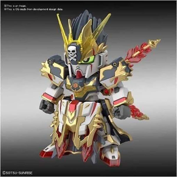 BANDAI 萬代 | SD 三國創傑傳 | 甘寧 | 骷髏鋼彈 | 組裝模型  