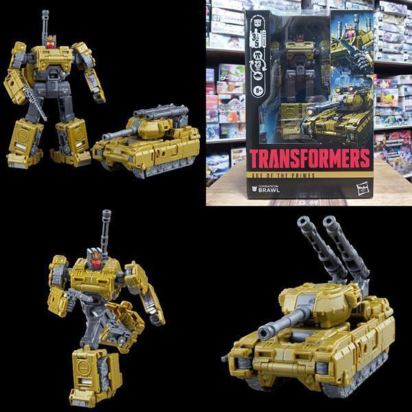HASBRO 孩之寶 | 變形金剛 | Age of the Primes 世代系列 | 至尊紀元 | 巡弋戰將 | V級 | 軍事合體 | 渾天豹 | 坦克車 | Brawl 轟天雷 | 吵鬧 | 可動完成品 | 全新未拆 | 現貨 
