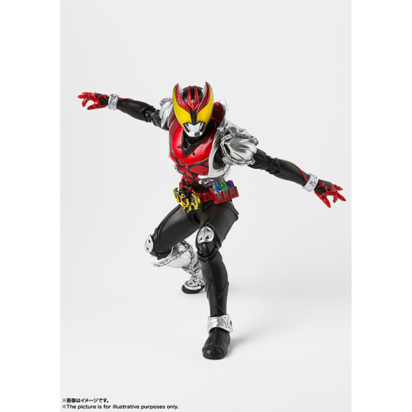 BANDAI 萬代 | S.H.Figuarts SHF 真骨彫製法 | 假面騎士KIVA | 牙型態 | 含初回購入特典 〈附KIVA頭像圖台座〉 
