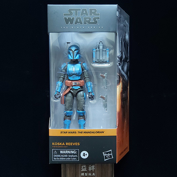 HASBRO 孩之寶 | THE BLACK SERIES 6" 黑標6吋 |  星際大戰 曼達洛人 KOSKA REEVES 科斯卡 | 李維 | 全新未拆 | 盒況如圖 | 現貨 