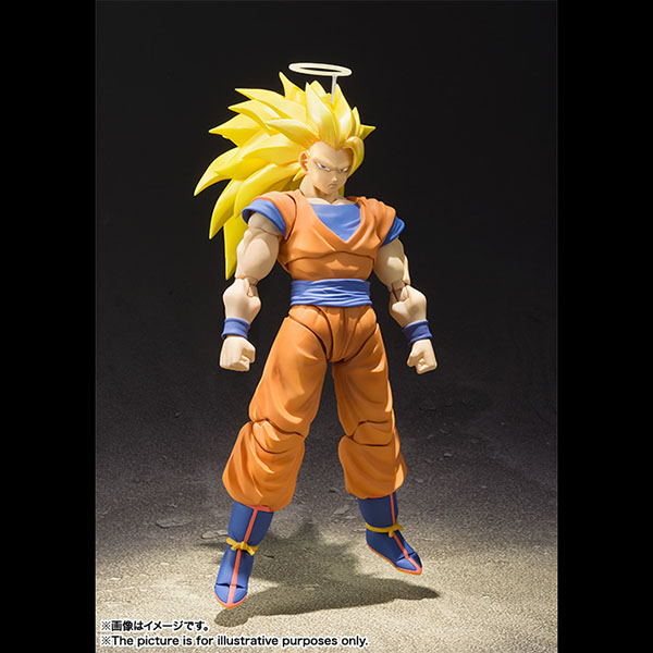 BANDAI 萬代 | S.H.Figuarts SHF 七龍珠 | 超級賽亞人3 孫悟空 | 再販 (預訂2021年8月) 