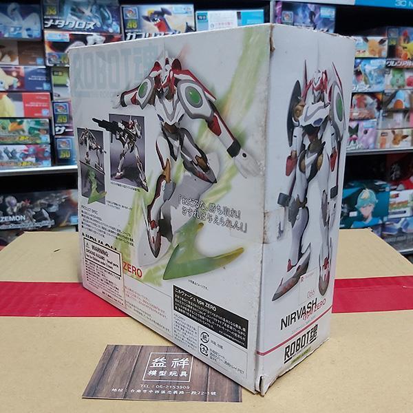 【絕版老物全新未拆】BANDAI 萬代 | ROBOT魂 #066 交響詩篇 | 尼爾瓦修零式 | type ZERO 高約12.5公分 | 可動完成品 | 盒況如圖 | 全新未拆 | 現貨 