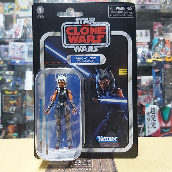 HASBRO 孩之寶 | Star Wars The Vintage Collection 星際大戰：複製人之戰 | 3.75吋 | TVC 吊卡 | Ahsoka Tano 阿索卡 | 亞蘇卡·譚諾(曼達洛人) 全新未拆 | 現貨 