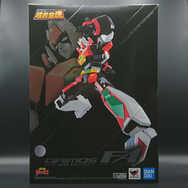 BANDAI 萬代 | GX-83 超合金魂 | 鬥將戴摩斯 | F.A. GX,83,超合金魂,鬥將,戴摩斯,FA