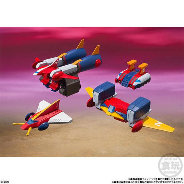 BANDAI 萬代 | 代理版 | SUPER MINIPLA 超電磁機器人 | 超電磁V | 孔巴特拉V | 組裝模型 