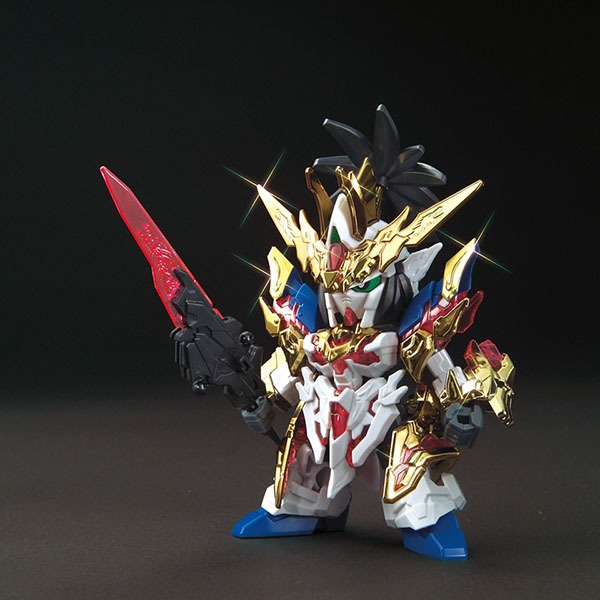 BANDAI 萬代 SD 三國創傑傳 | 劉備獨角獸鋼彈(展場限定配色版) 組裝模型 