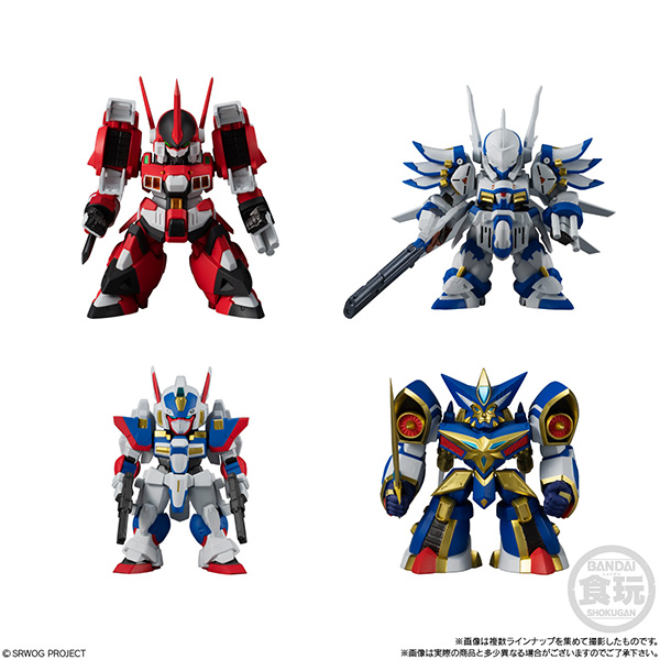 BANDAI 萬代 | 盒玩 | 超級機器人大戰OG 2 | 全4種 | 1中盒4入販售 (預訂2022年6月) 