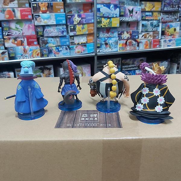 BANPRESTO 景品 | WCF 航海王 | 百獸海賊團1 培濟萬、Queen(奎因) & 和之國6 狂死郎、大蛇 | 4款合售 | 全高約7CM | 拆擺品 | 現貨 