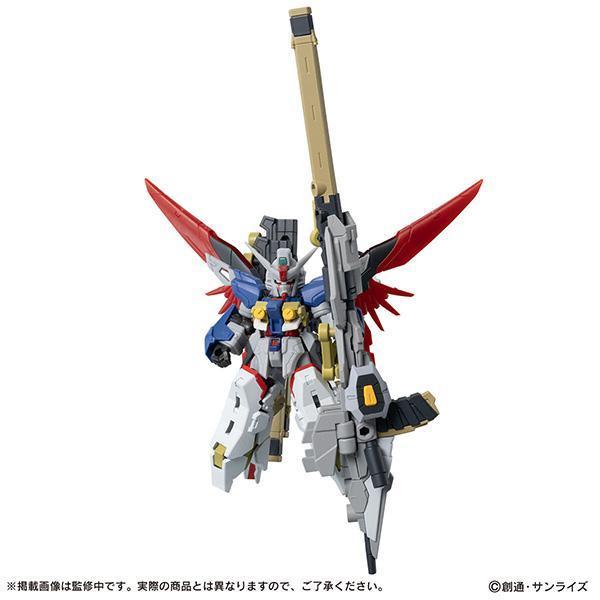 BANDAI 萬代 | 機動戰士鋼彈 | 重裝X重奏 | MOBILE SUIT ENSEMBLE EX55+EX56 命運鋼彈SpecⅡ | 含光之翼+宙斯魅影 | 神王型外掛裝備 | 全長約19cm 2款合售 | 全新未拆 | 現貨 