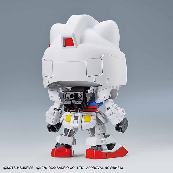 BANDAI 萬代 | HELLO KITTY/RX-78-2 鋼彈[SD EX-STANDARD] 組裝模型  