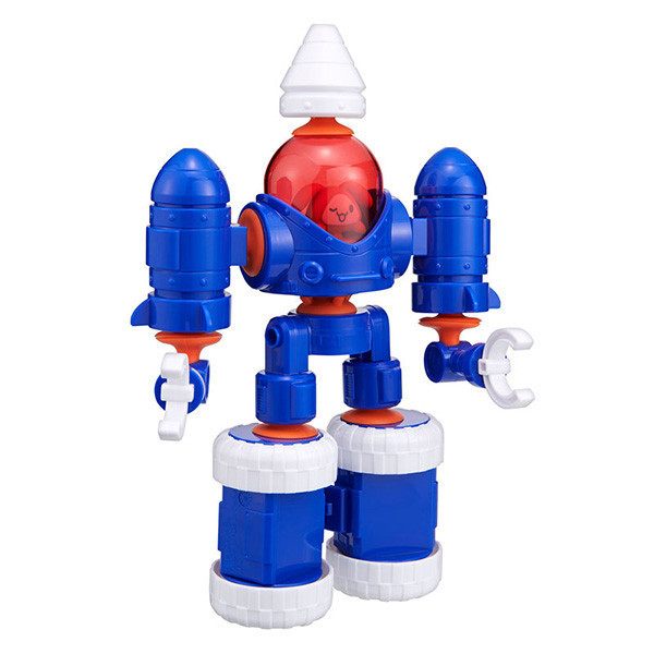 BANDAI 萬代 | Q-BINE QBINE 結構玩具Q兔子系列 | 吸盤合體機械人玩具 | 美國攜帶套組 | 全新未拆 | 現貨 