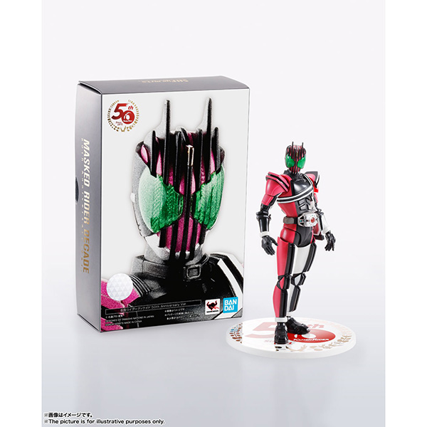 BANDAI 萬代 | S.H.Figuarts SHF 真骨彫製法 | 假面騎士 | DECADE 50th Anniversary Ver. 50週年 | 全新未拆 | 現貨 