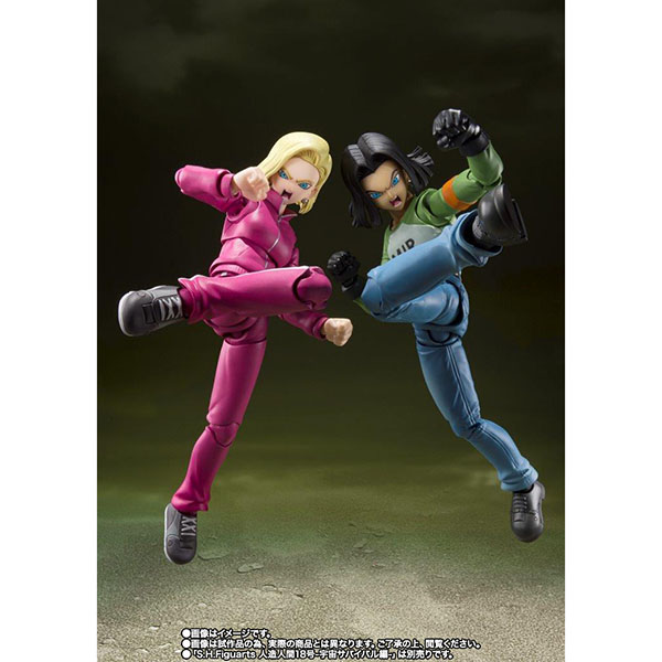 BANDAI 萬代 | 魂商店限定 |  S.H.Figuarts SHF 七龍珠 | 人造人17號 | 宇宙生存篇 (預訂2021年12月) 