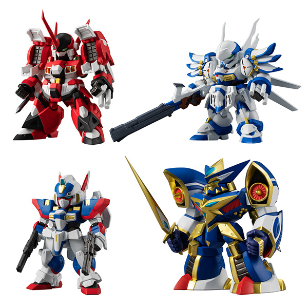 BANDAI 萬代 | 盒玩 | 超級機器人大戰OG 2 | 全4種 | 1中盒4入販售 (預訂2022年6月) 