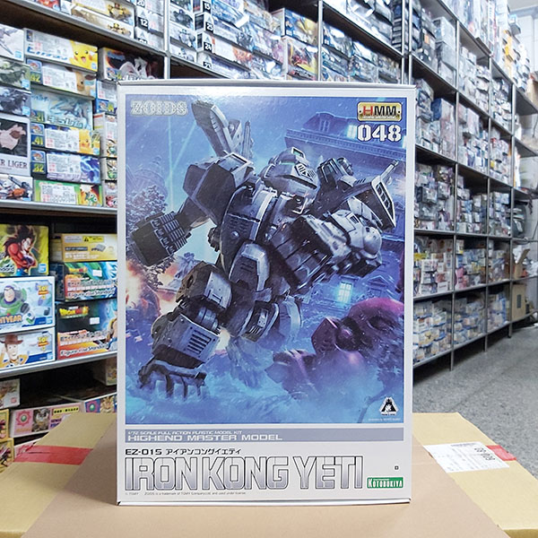 KOTOBUKIYA 壽屋 | 日版 | 1/72 HMM 機獸新世紀 | ZOIDS 洛伊德 | EZ-015 鋼鐵白金剛 | 白色格鬥金剛 | YETI 組裝模型 