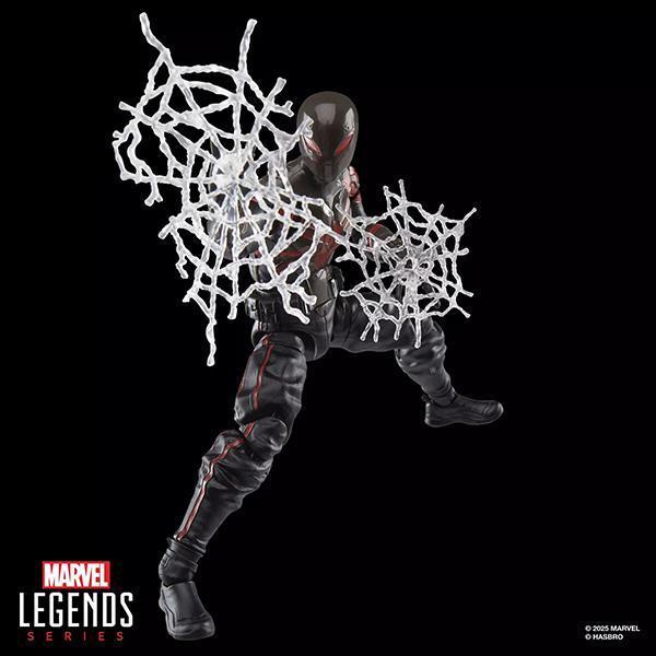 HASBRO 孩之寶 | Marvel Legends | 漫威 | 電玩 | Spider-Man 2 蜘蛛人 | Miles Morales Brooklyn 2099 Suit 邁爾斯 ·摩拉斯（布魯克林 2099 戰衣） 高約15公分 | 可動完成品 | 全新未拆 | 現貨 