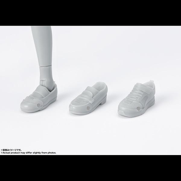 BANDAI 萬代 | S.H.Figuarts SHF 男性素體-School Life- Edition DX SET(灰色版) 素描繪畫用 | 可動完成品 | 全新未拆 | 現貨 