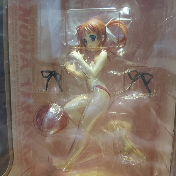 【絕版老物】WAVE CORPORATION BEACH QUEENS 魔法少女奈葉 The MOVIE 1st | 高町奈葉 | 泳裝版 | 高約14.5公分 | 1/10 PVC完成品 | 盒況如圖 | 全新未拆 | 現貨 