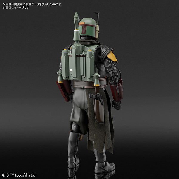 BANDAI 萬代 | 1/12 《星際大戰：曼達洛人》 波巴・費特（曼達洛人） | 組裝模型 | 現貨 