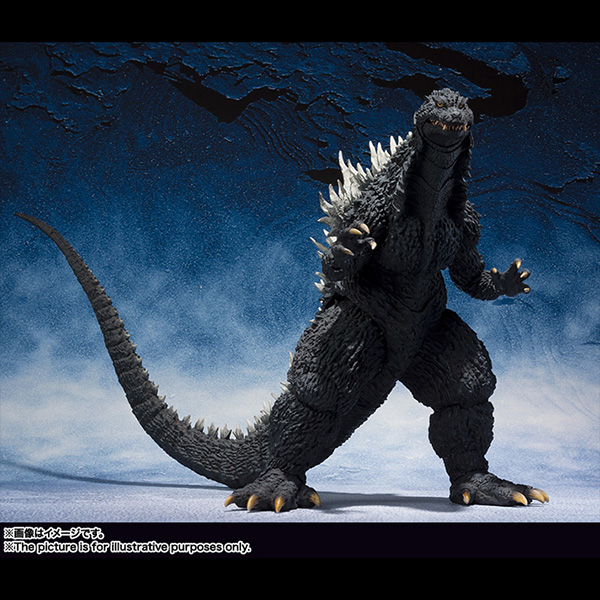 BANDAI 萬代 | S.H.MonsterArts 哥吉拉(2002) 再販 (預訂2023年1月) 