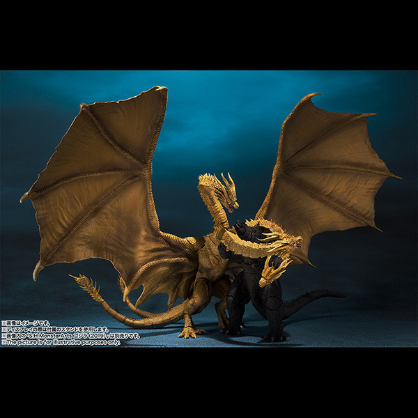 BANDAI 萬代 | 代理版 S.H.MonsterArts | SHM 王者基多拉 (2019) 全新未拆 