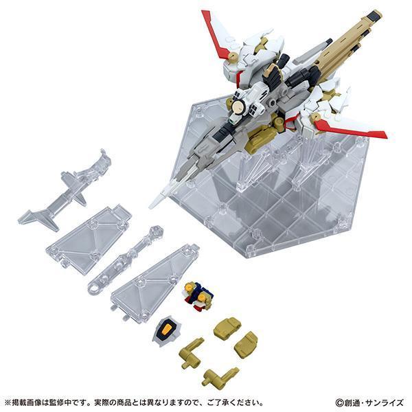 BANDAI 萬代 | 機動戰士鋼彈 | 重裝X重奏 | MOBILE SUIT ENSEMBLE EX55+EX56 命運鋼彈SpecⅡ | 含光之翼+宙斯魅影 | 神王型外掛裝備 | 全長約19cm 2款合售 | 全新未拆 | 現貨 