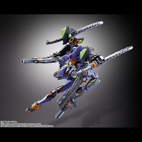 BANDAI 萬代 | METAL BUILD | MB 新世紀福音戰士 | 福音戰士専用武器套組 (預訂2022年4月) 